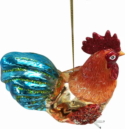 Miniatura 4 de Adorno de gallo de cristal Noble Gems™