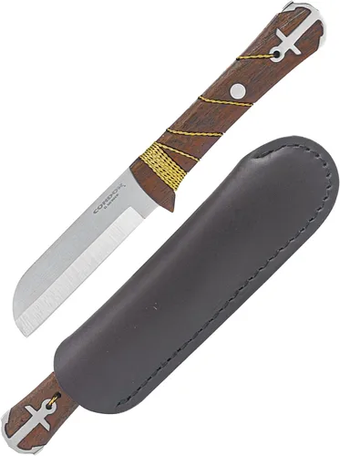Miniatura 8 de Condor Tool & Knife - Cuchillo de caza nativo con funda, acero inoxidable 440C, mango de nuez, funda de cuero soldada hecha a mano, hoja de 25