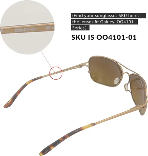 Miniatura 6 de Lentes de repuesto Walleva para gafas de sol Oakley Conquest Múltiples opciones disponibles