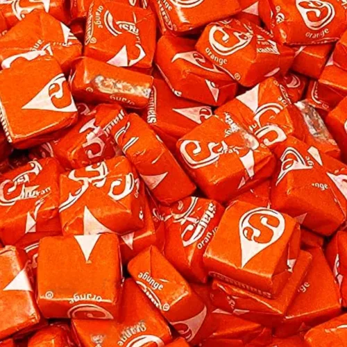 Miniatura 2 de Holiday Special Str burst - Caramelos masticables de naranja – 1.5 libras – Todos los masticables de frutas de naranja Str burst – Surtido