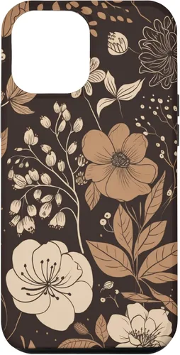 Miniatura 26 de Hazelnut Brown Wildflower Floral Flower Design Case for iPhone 17