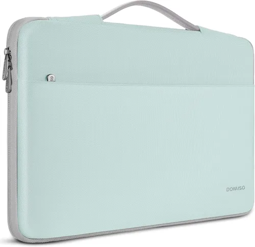 Miniatura 10 de DOMISO - Funda protectora para portátil de 17 pulgadas con asa, compatible con HP Dell ASUS Lenovo Chromebook de 17-17.3 pulgadas, bolsa para Rosa