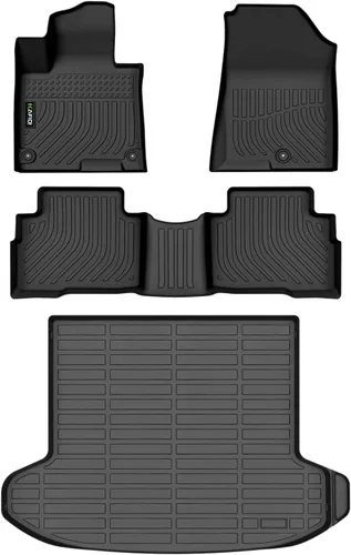Miniatura 35 de Alfombrillas y revestimiento para maletero para Jeep Grand Cherokee L 2021-2025 (6 pasajeros, sin consola central) con respaldo, revestimientos