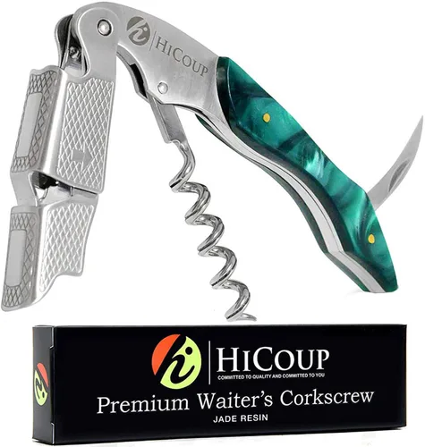 Miniatura 25 de Sacacorchos para camareros De HiCoup. Premium, todo-en-uno sacacorchos, abre botellas y cortador de lámina, Fine Ying Yang