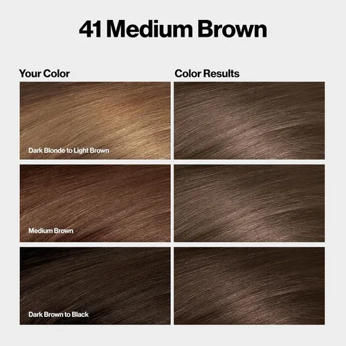 Miniatura 2 de Revlon ColorSilk Beautiful Color 41 marrón medio 1 ea (paquete de 12)