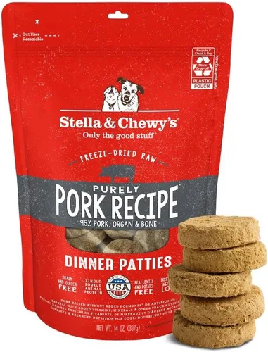 Miniatura 32 de Stella & Chewy's Empanadas crudas liofilizadas – Receta de cordero Dandy – Alimento para cachorros y perros con alto contenido de proteínas sin