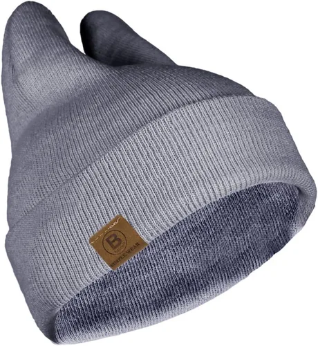 Miniatura 2 de BASICO Gorro de punto unisex para bebés y niños, con orejas de conejo, con orejas de gato, lindo gorro elástico y cálido