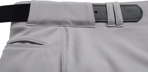 Miniatura 6 de CHAMPRO - Pantalones de béisbol para hombre, MVP, ajuste relajado, con parte inferior abierta