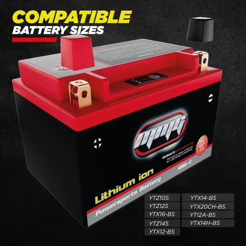 Miniatura 5 de MMG YTZ10S Z10S Batería de ion de litio sellada de 12V 300 CCA para motocicletas Yamaha YZF-R6 FZ8 FZ-07 YZF-R1 FJ09 (MMG4)