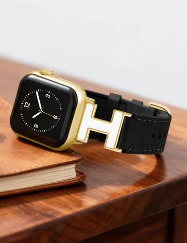 Miniatura 6 de MOINSPIRE - Correa de cuero compatible con correas de Apple Watch para mujeres 38/40/41/42/44/45/46/49 mm, elegante correa de cuero de diseñador