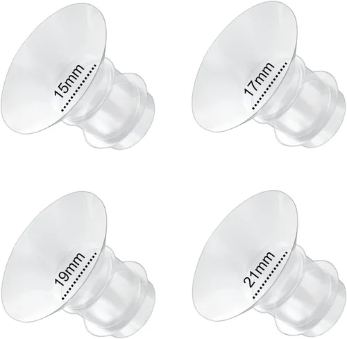 Miniatura 8 de Insertos de brida de 0.591 in compatibles con Momcozy S12 Pro/S9 Pro /M5/M9/Medela/TSRETE extractor de leche portátil, Spectra S1/S2 adecuados