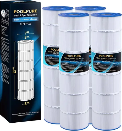 POOLPURE El filtro C-7468 reemplaza a Jandy CL 460, CV460, PJAN115, Ultral-A9, Unicel C-7468, Filbur FC-0810, Excel Filters XLS-705, FC-6410,