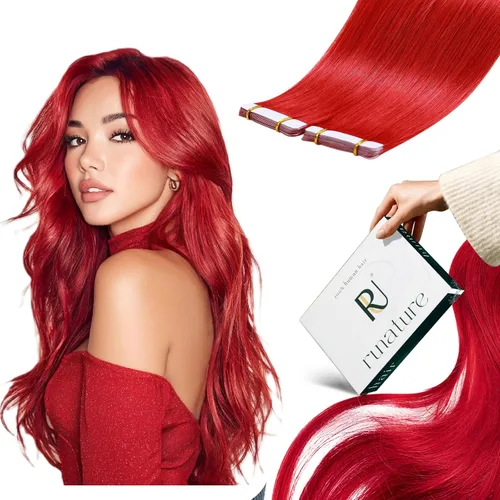 Miniatura 29 de RUNATURE Extensiones de cabello humano con punta en I Tip de 18 pulgadas, extensiones de cabello natural Remy para mujer, extensiones de cabello