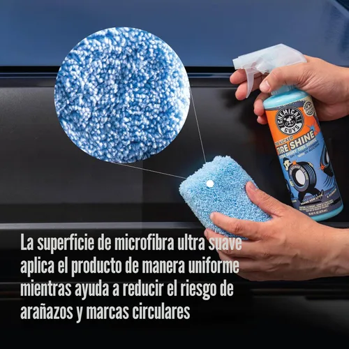 Miniatura 4 de Chemical Guys Almohadillas aplicadoras de microfibra de grado premium - Paquete de 2 - Almohadillas de espuma ultrasuave para detalle de cera