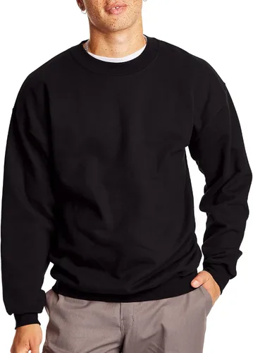 Miniatura 4 de Hanes Sudadera para hombre, sudadera de forro polar pesado, suéter de cuello redondo para hombre