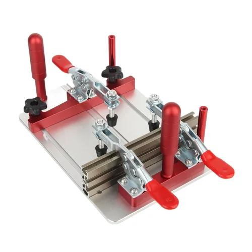 Trineo de afrontamiento de la tabla del enrutador, Trineo de aluminio de la tabla del enrutador, trineo profesional de la seguridad del carril que
