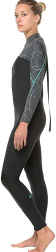 Miniatura 3 de BARE Traje de neopreno completo Elate de 0.276 in para mujer, cómodo material de neopreno de alta elasticidad, manga larga, ideal para todos