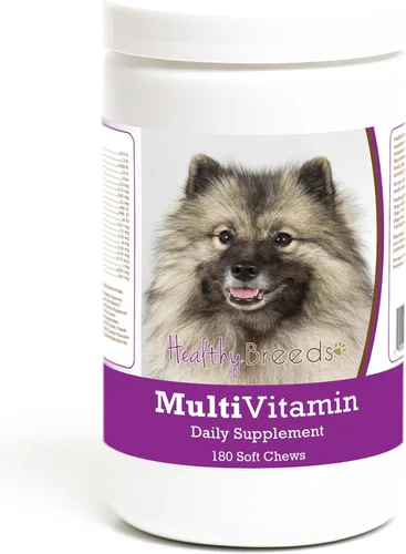 Miniatura 176 de Healthy Breeds Bulldog francés multivitamínico suave masticable para perros 180