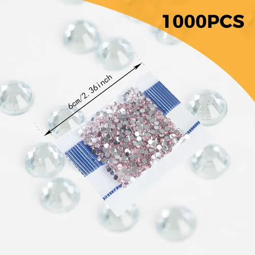Miniatura 3 de Cuentas de Pintura de Diamantes de Imitación, Brocas de Arte con Cuentas para Pintura de Diamantes Accesorios y Herramientas, Diamantes de Imitación