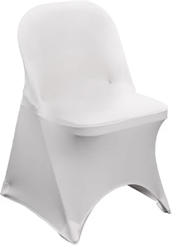 Miniatura 15 de YOUR CHAIR COVERS - Funda para silla plegable de elastano azul claro - Funda de cojín tapizada plegable elástica ajustable extraíble lavable