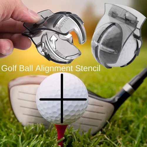 Miniatura 5 de Kit de accesorios de golf – Incluye toalla, soporte para bolas, cepillo, herramienta de reparación de Divot, 2 plantillas de alineación de bolas
