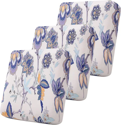 Miniatura 63 de Smiry Fundas de cojín de sofá estampadas, fundas elásticas suaves para sofá, fundas de sofá lavables antideslizantes, protector de muebles para Beige