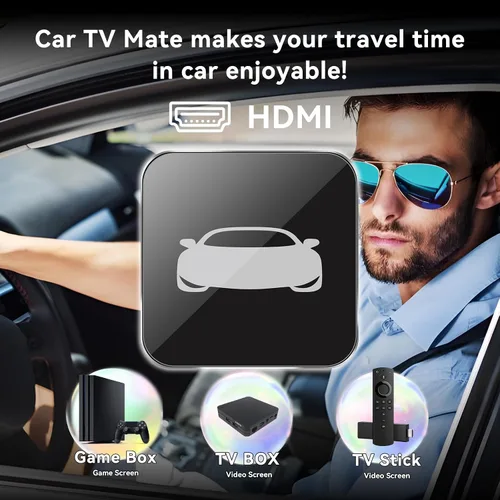 Miniatura 3 de Adaptador de TV para automóvil con CarPlay inalámbrico, convertidor HDMI a USB, compatible con Fire TV Stick, consolas de juegos, adaptador HDMI