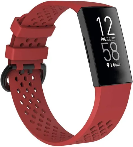 Miniatura 26 de Bandas de repuesto compatibles con Fitbit Charge 4/Fitbit Charge 3 para mujeres y hombres, pulseras deportivas de silicona para mujeres y hombres