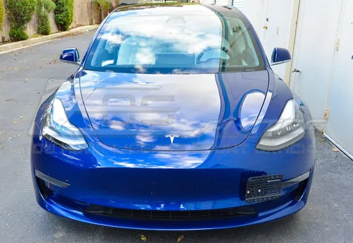 Miniatura 10 de Para Tesla Model 3 2016-2023 EOS Plate Version 2 Gancho de remolque para parachoques delantero, montaje en placa de matrícula, Remocator