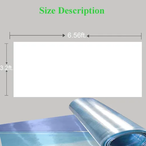 Miniatura 4 de Hoja de techo de policarbonato transparente, dosel de invernadero de plástico resistente a los rayos UV, paneles de aislamiento transparentes