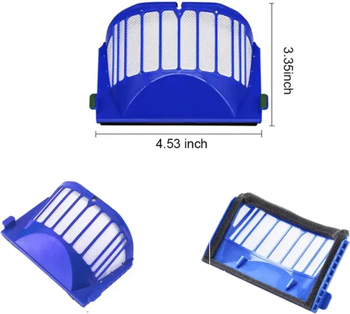 Miniatura 3 de Filtros de repuesto para irobot Roomba 600 Series 694 676 675 692 695 677 671 690 680 660 650 620 614 610 600 & 500 Series 595 585 564 Robot