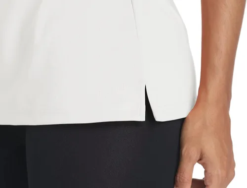 Miniatura 6 de MAGCOMSEN Polo para mujer UPF 50+, protección solar, 4 botones, casual, trabajo, secado rápido, manga corta, cuello de golf