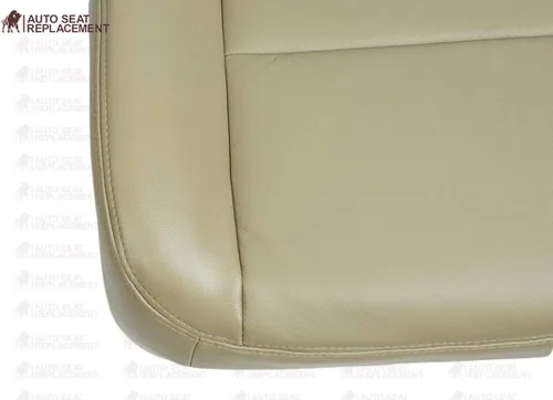 Miniatura 6 de Funda de asiento de cuero sintético de repuesto para Ford F250 F350 Lariat Crew Cab 2003, 2004, 2005, 2006, 2007, color marrón