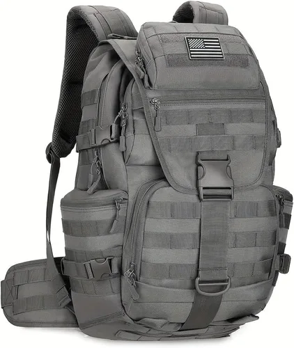 Miniatura 25 de Mochila de senderismo para acampar de 100L, mochila táctica militar Molle, mochila de senderismo ligera impermeable, Grande Citycamo