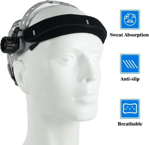 Miniatura 5 de TRQWH - Casco de soldadura, casco de repuesto para casco de soldadura, accesorios para casco de soldadura con banda para el sudor para casco