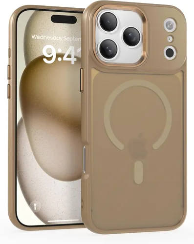 Miniatura 16 de IAIYOXI Funda magnética para iPhone XR [compatible con MagSafe], translúcida mate, delgada, delgada, a prueba de golpes, para mujeres, hombres