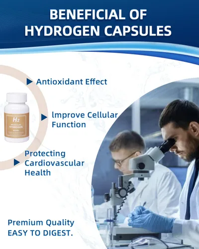 Miniatura 7 de Tabletas de agua de hidrógeno de 8 PPM para agua potable, tabletas de hidrógeno molecular H2 magnesio apoya el envejecimiento saludable, energía