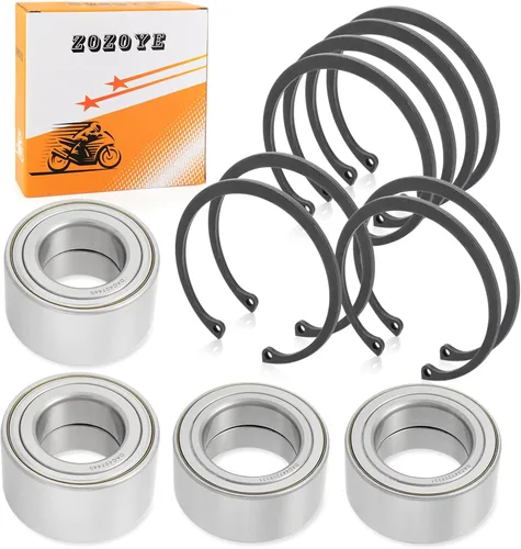 Miniatura 5 de Rodamiento de rueda delantera y trasera + CIRCLIP compatible con Polaris Brutus PRO XD RZR 570 RZR S 4 800 Ranger 800 Ranger 900 1000 Ranger Diesel