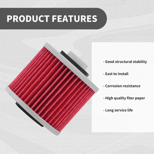 Miniatura 2 de AHL 1 paquete de 145 filtros de aceite compatibles con Yamaha XVS1100 V-Star 1100 1999 XV750 Virago 747 1992-1999 Xtz660 660 1991-1999 Szr660 660