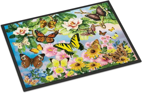 Miniatura 39 de Caroline's Treasures PRS4045MAT - Tapete para puerta delantera, 18 x 27 pulgadas, para interiores y exteriores, para entrada, antideslizante