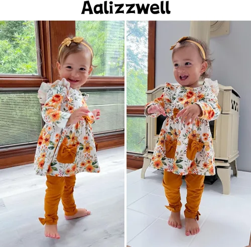 Miniatura 3 de Aalizzwell Traje de manga larga para bebés recién nacidos