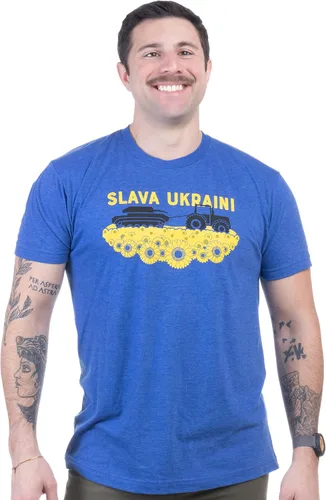 Miniatura 8 de Ukraine Pride Camiseta unisex con escudo de armas ucraniano estilo vintage