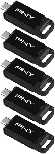 Miniatura 5 de PNY Elite Type-C Unidad Flash USB 3.2 de 64GB – Lectura de hasta 120MB/s, escritura hasta 10 veces más rápida que USB 2.0, diseño confiable