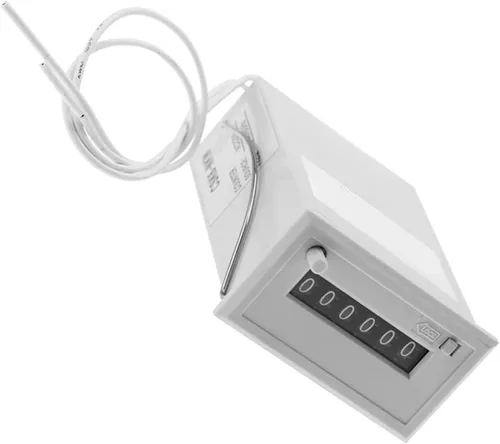 Miniatura 2 de Contador electromagnético CSK6-NKW Contador de pulso de 6 dígitos (DC 12V)
