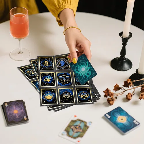 Miniatura 8 de Paquete de 20 fundas negras de 360 bolsillos para tarjetas coleccionables, fundas gruesas de doble cara para tarjetas de juego para carpeta de 3