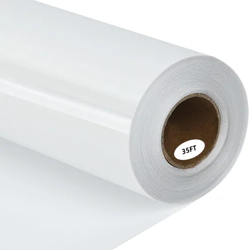 Miniatura 17 de guangyintong Rollo de vinilo de transferencia de calor azul marino, 12 pulgadas x 25 pies, vinilo azul marino para planchar para camisetas, vinilo