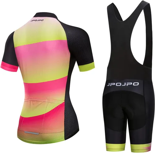 Miniatura 135 de Hotlion Conjuntos de camisetas de ciclismo para mujer, ropa de ciclismo de verano, trajes de bicicleta de carretera, ropa de ciclismo de manga corta
