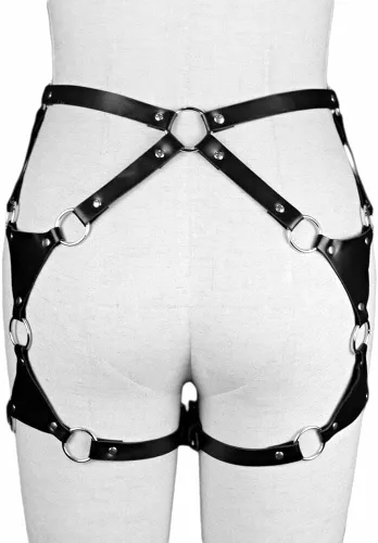 Miniatura 6 de CHIRCOLS Punk Leather Body Belt Suspenders Lingerie Gothic Garter Belts