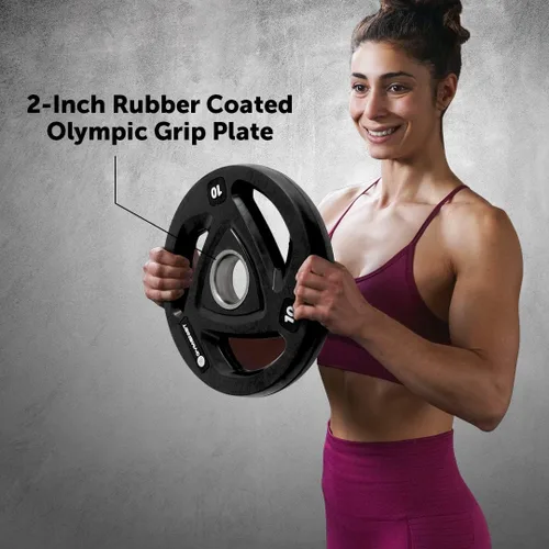 Miniatura 4 de Placas de peso Gymenist para hombres y mujeres para uso en casa y gimnasio