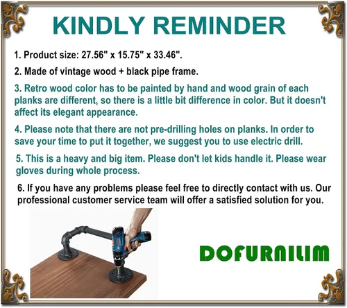 Miniatura 8 de Carritos industriales para barra de tubería/carritos de servir/carros de cocina/carritos de estante de vino con ruedas con estantes - Carros